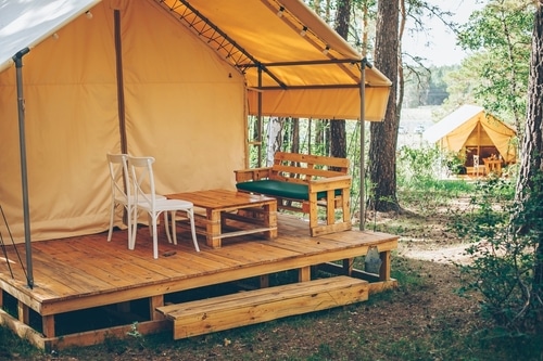 露營區訂位：棧板型露營區