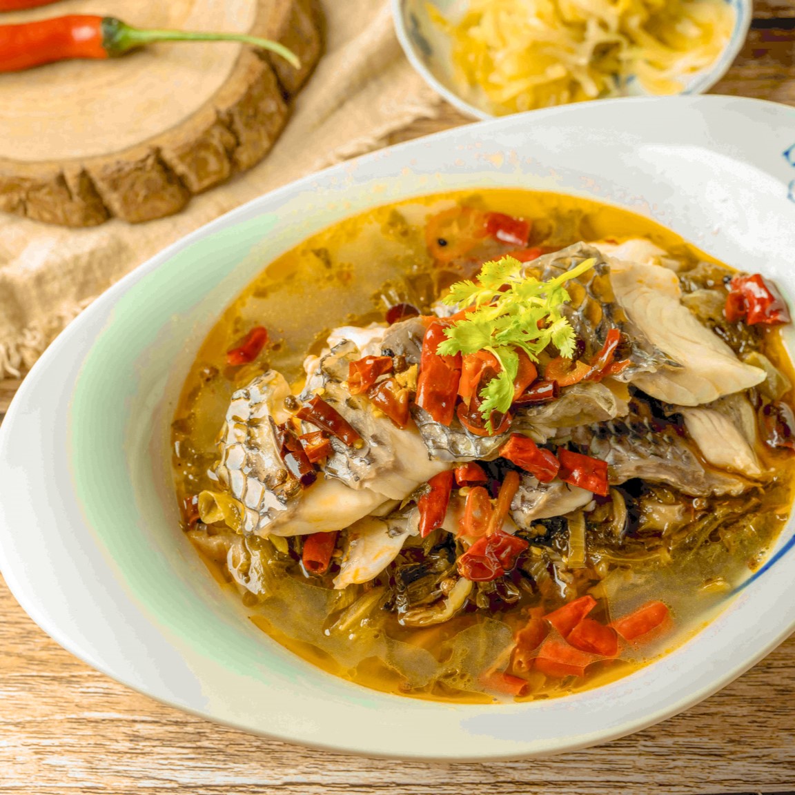米其林聯名晚餐-川味酸菜魚