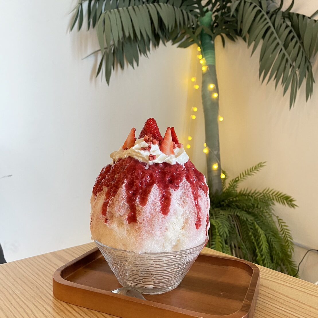 冬季限定戀煉高莓草莓刨冰