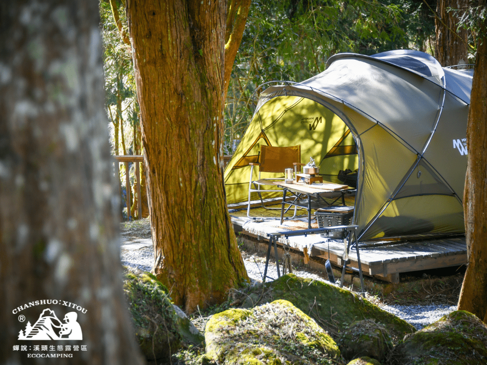 蟬說：溪頭生態露營區