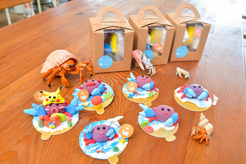 深度旅遊｜螃蟹粘土DIY